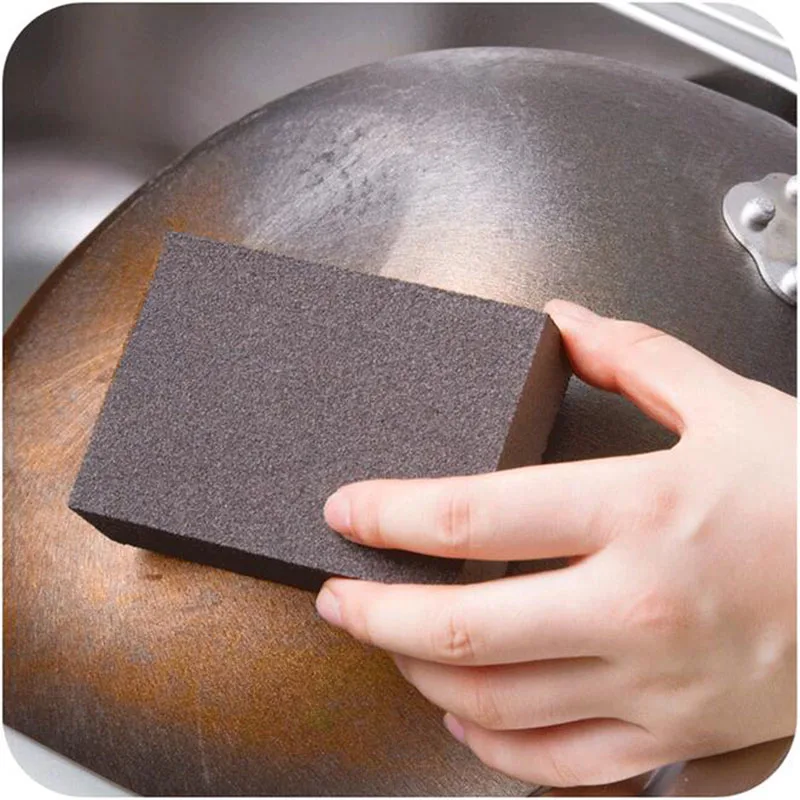 Kitchen Removing Rust Wash Cleaning Sponge Magic Scouring Pads Descaling Clean Brushes Rub Pot Accessories Tools | Дом и сад