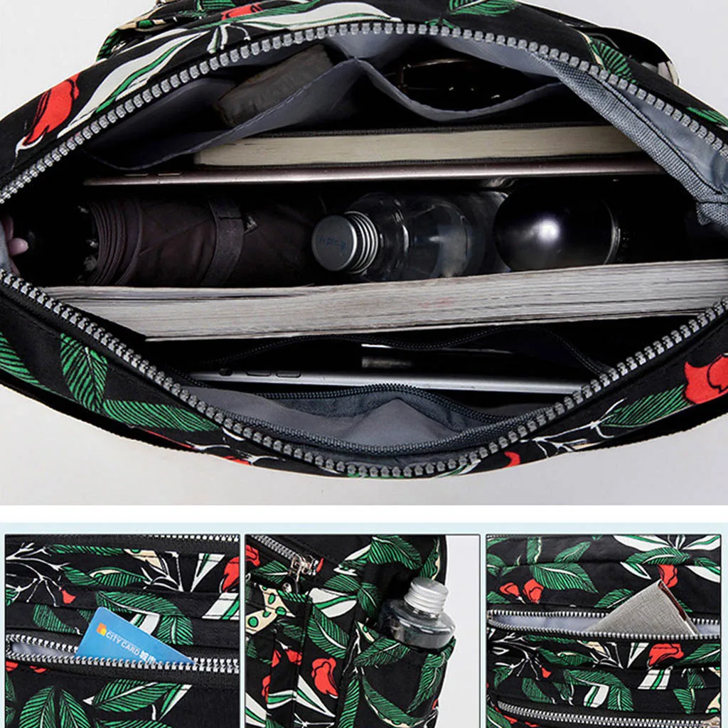 Женская сумка 2019 новая ткань с принтом модная нейлоновая водонепроницаемая