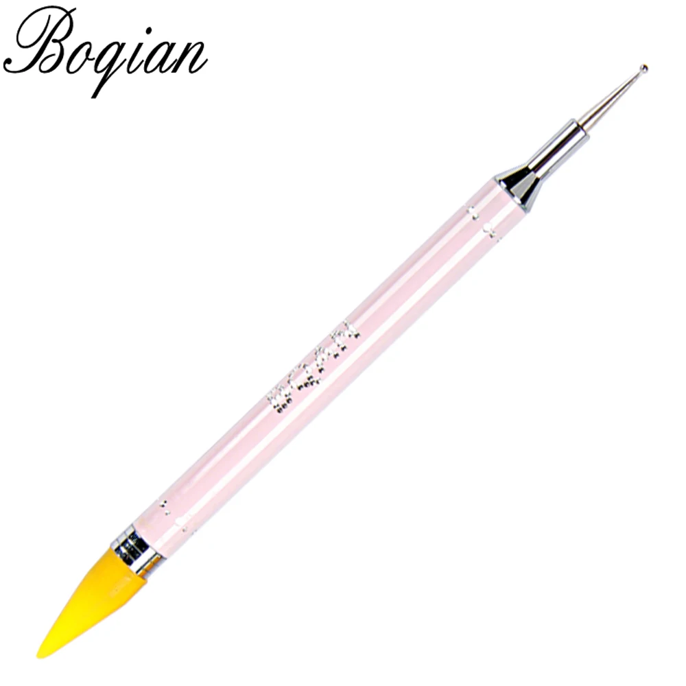 BQAN восковая палитра Стразы Dotting Pen двухсторонняя ручка для бисера инструмент
