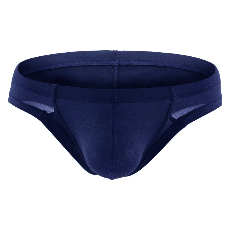

Men Underwear Briefs Male Breathable Underpants Cueca Masculina Big U Pouch Back Fold Briefs Gay Panties Bikini Ropa Pants