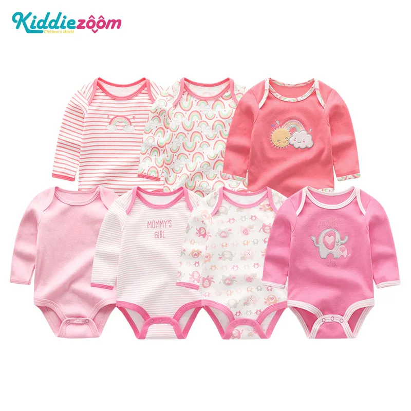 Newborn toodler baby clothes girl Infant Underwear Sets Long Sleeves Baby Boy Pajamas 3 6 9 12M Roupa de bebe Rompers Clothing - Цвет: BDL7110