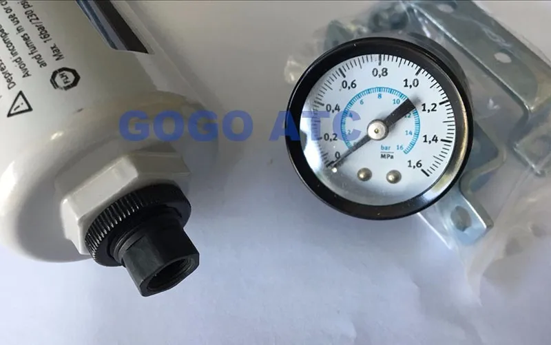 Высококачественный Пневматический воздушный фильтр регулятор давления 1/4 3/8 1/2 3/4