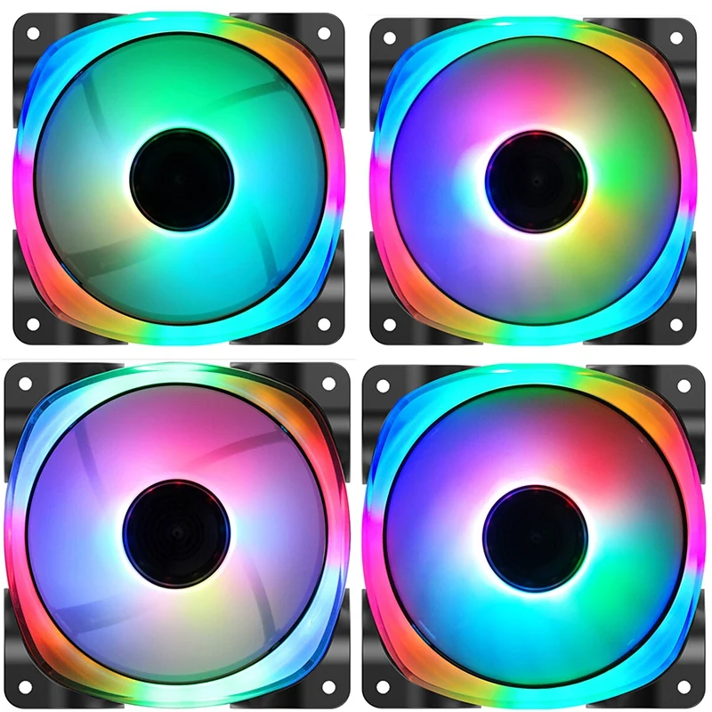 Вентилятор для ПК Jonsbo Fr 701 12 см Rgb Aura светодиодный охлаждающий вентилятор