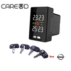 CAREUD TPMS U912 для Nissan Smart Car TPMS система контроля давления в шинах 4 Внутренний датчик электронная Автомобильная сигнализация TPMS инструмент