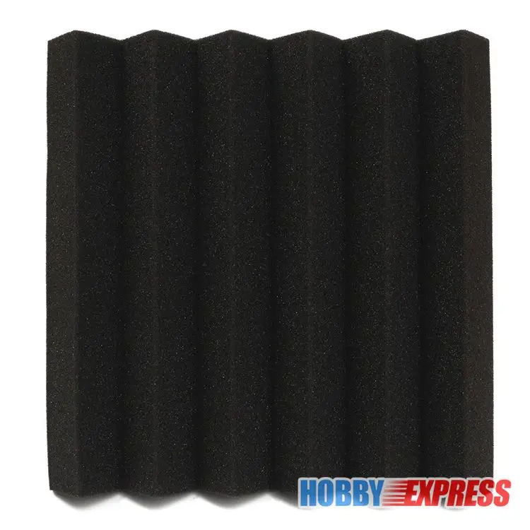 Новый 96 шт. Белый и Черный Комплект Клин Акустическая Пена плитка Поглощения