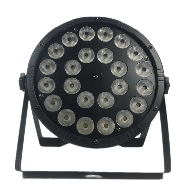4 шт/RGBW 4in1 24X12W светодиодный Par Светильник dmx512 сцена плоский PAR диско светильник s
