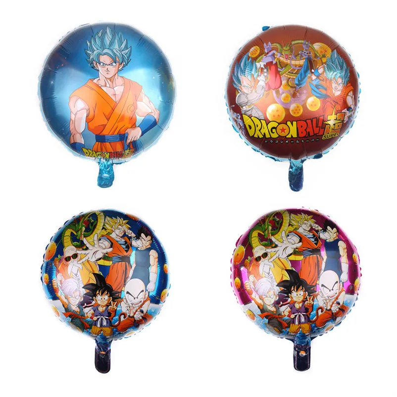 1 шт мультфильм ГОКу Фольга шары 7 Dragon Ball Гоку надувные днем День рождения