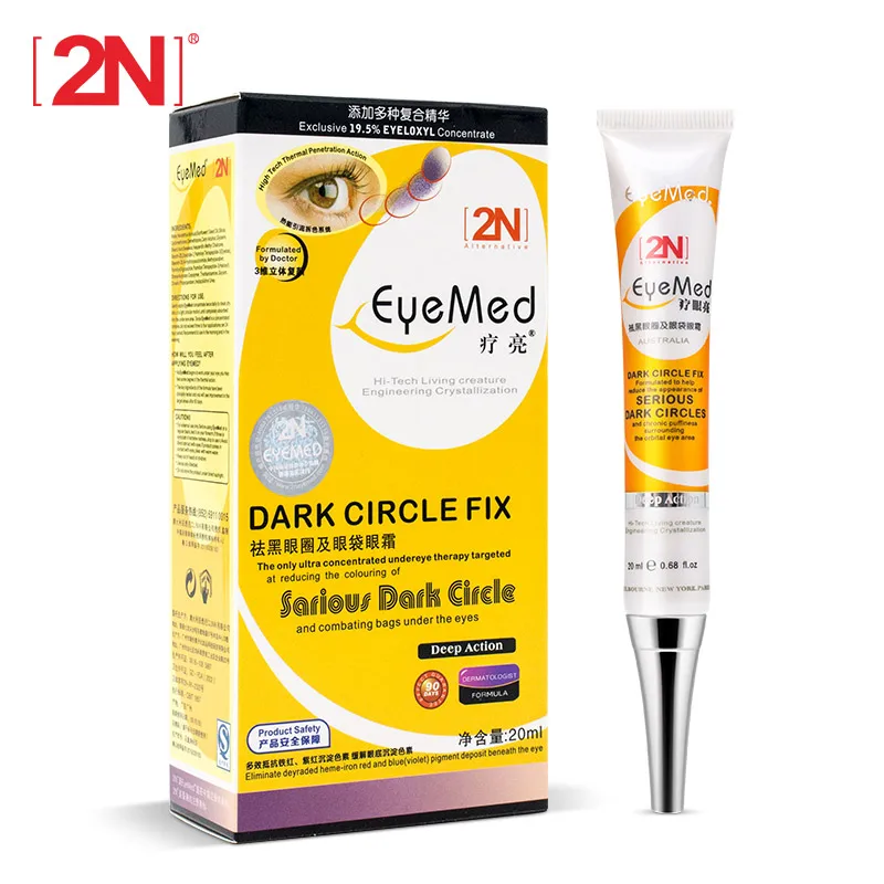 EyeMed 2N крем для глаз с защитой от темных кругов эффективный удаления под глазами