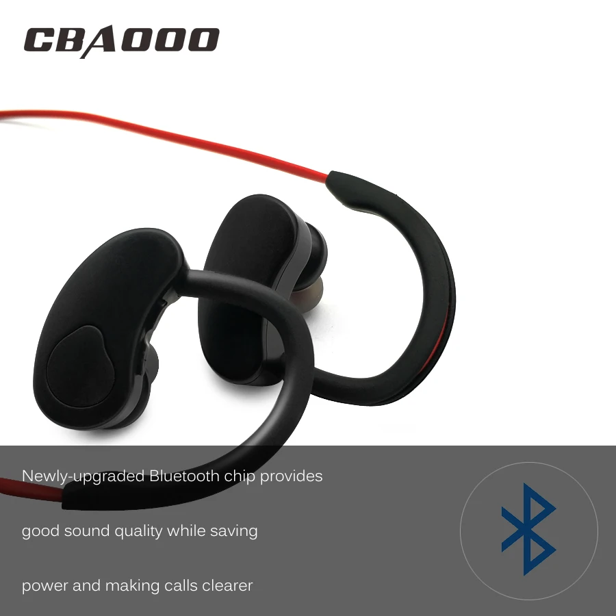 K100 Bluetooth наушники Беспроводные Наушники с ушным крючком Спортивные для бега