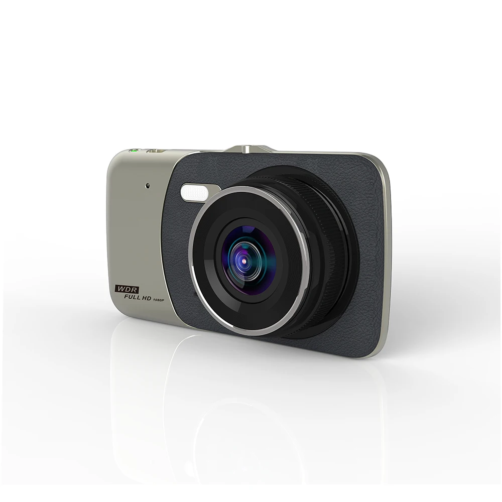 4 дюйма ips FHD 1080P Автомобильный видеорегистратор авто камера двойной объектив
