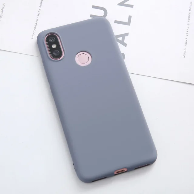 Luxury Liquid Silicone Protective Shockproof Full Cover For Xiaomi Mix 2S 3 Redmi Go Soft Silicon Candy Color Phone Case | Мобильные