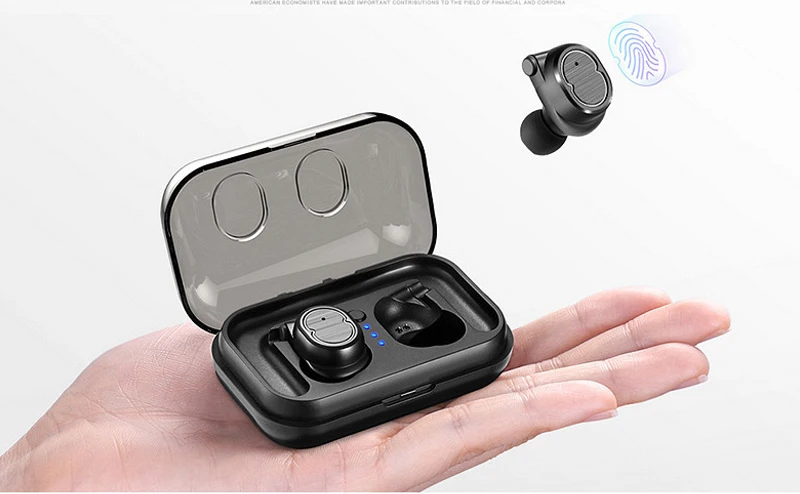 Movement Capsule TWS беспроводные наушники V5.0 Bluetooth наушники гарнитура глубокий бас стерео звук спортивные наушники для samsung Iphone