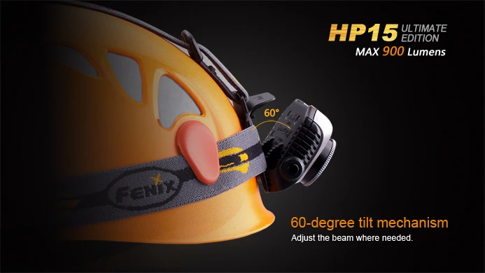 Fenix HP15 UE Cree XM L2 светодиодный налобный фонарь 900 люмен + бесплатная доставка|led