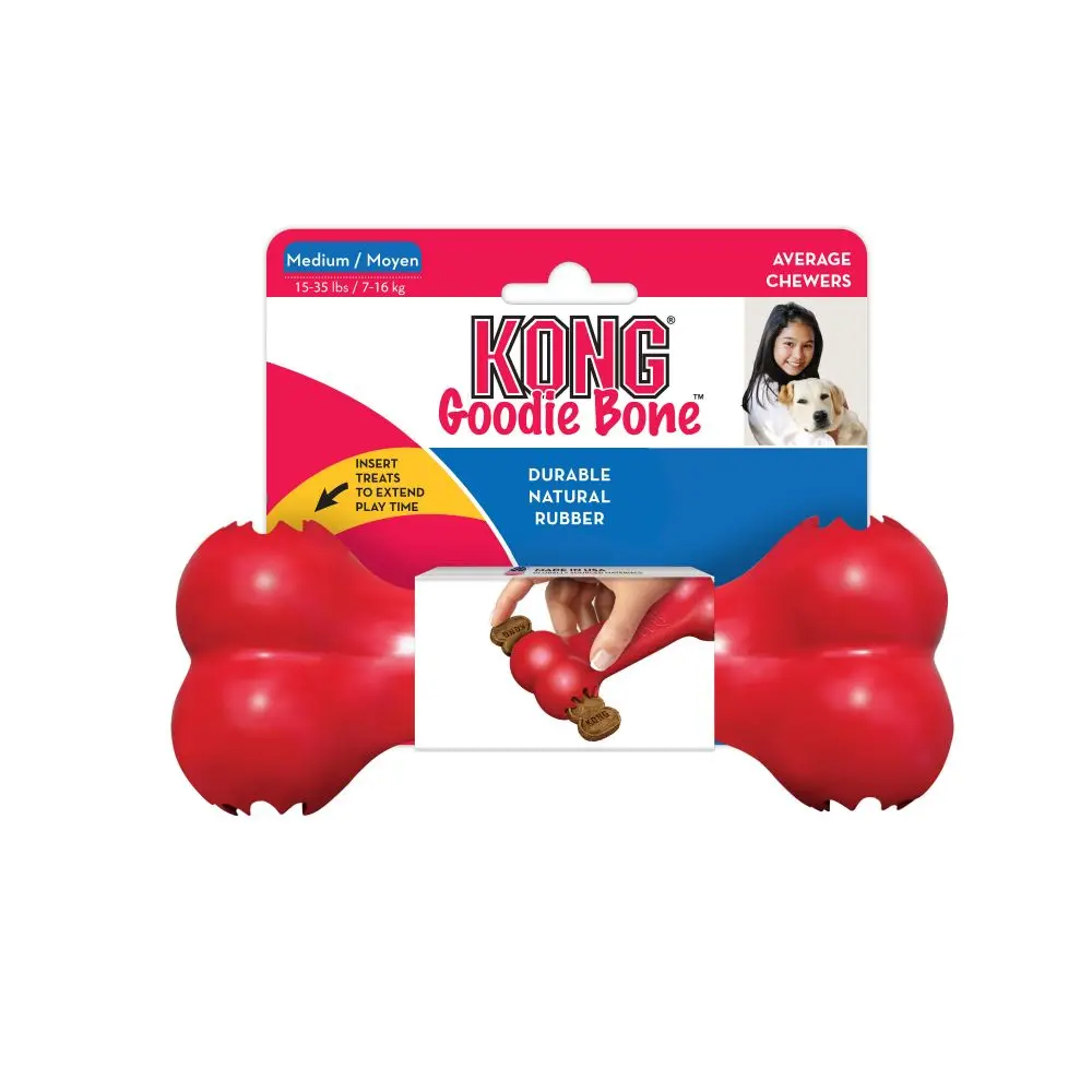 KONG классическая игрушка для собак Goodie Bone