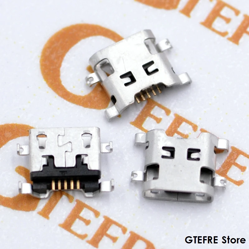 10 шт. разъем Micro USB 5pin B типа Мама для разъема мобильный телефон 5 контактное гнездо