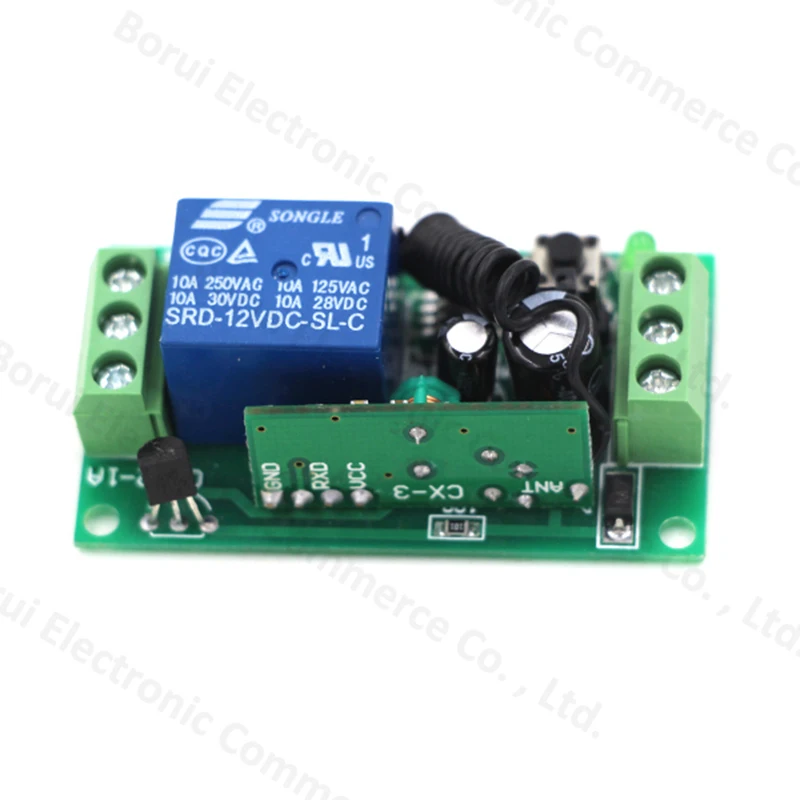 

DC12V wireless remote control switch RF remote switch 1CH RF ON/OFF system receiver + transmitter