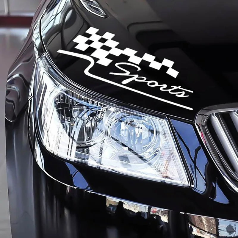Гоночный спортивный флаг автомобилей Стикеры s Авто Мото отражательная