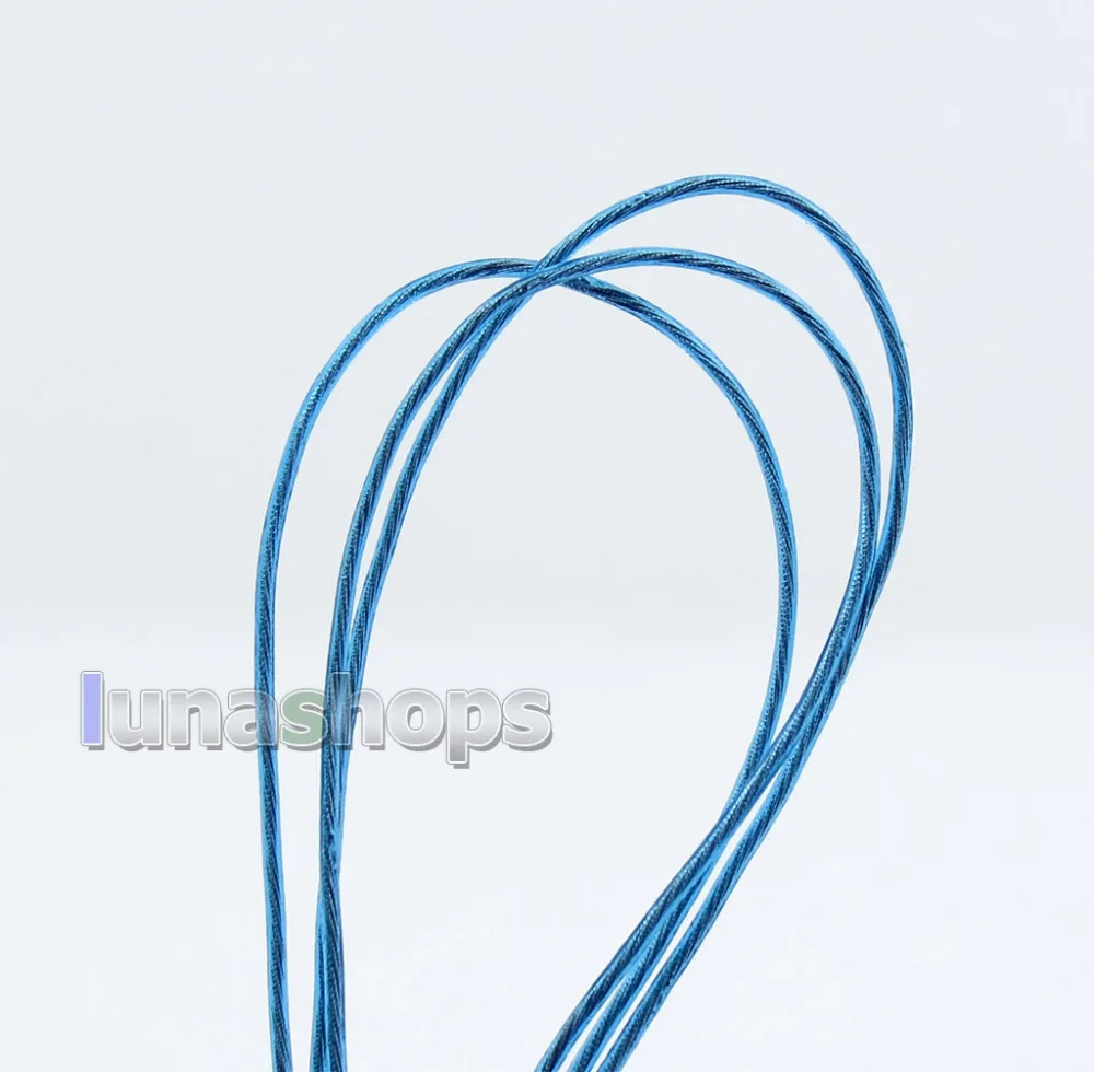 LN005739 100 м Acrolink OCC 34AWG UV-PVC(N Tefl) 1 ядро одна кристальная медная фольга около 50d OD 0,8 мм DIY Кабель ID32