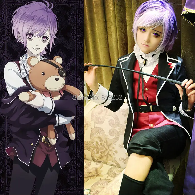 

DIABOLIK LOVERS Sakamaki Kanato Uniform Outfit Anime Customize Cosplay Costumes