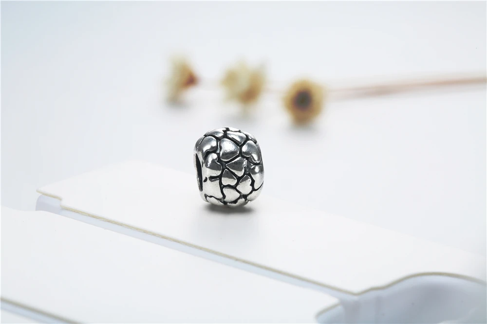 Круглые шарики из серебряного сплава 1 шт. круглые металлические для рукоделия в
