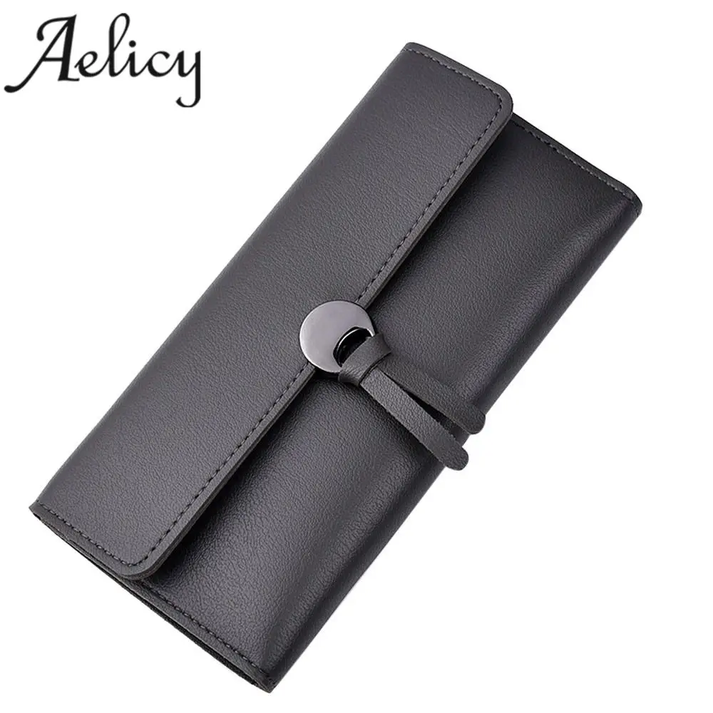 Aelicy модный кожаный кошелек сумка клатч для досуга роскошный брендовый