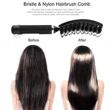 Women Hair Scalp Massage Comb Bristle& Nylon Hairbrush Wet Curly Detangle Hair Brush for Salon Hairdressing Styling Tools