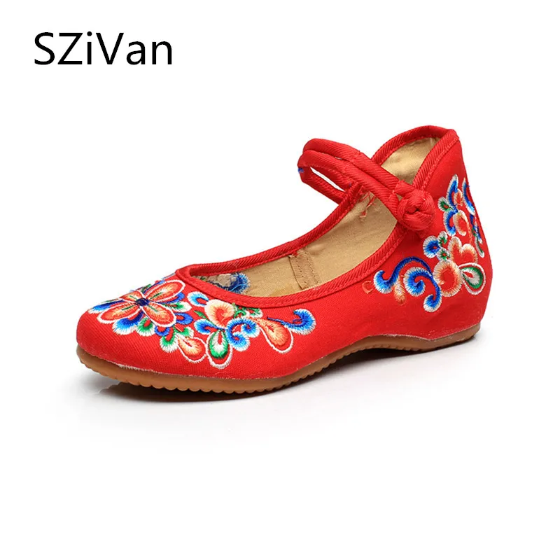 Весенняя разноцветная женская обувь ручной работы на плоской подошве в стиле