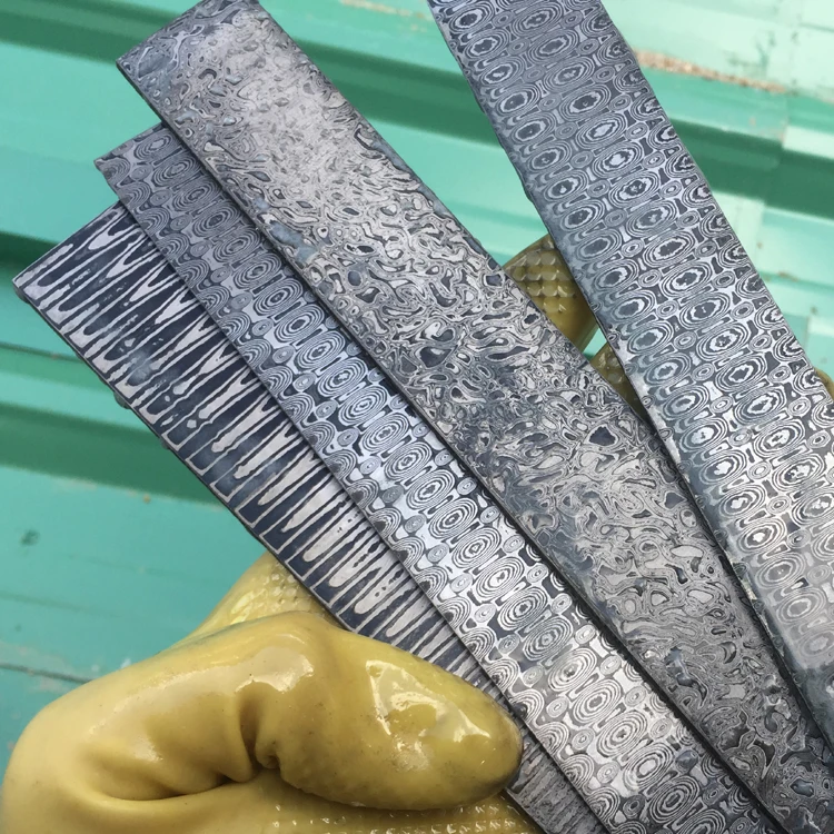 350 мм разнообразный DIY нож для изготовления дамасской стали узор из розы лезвие