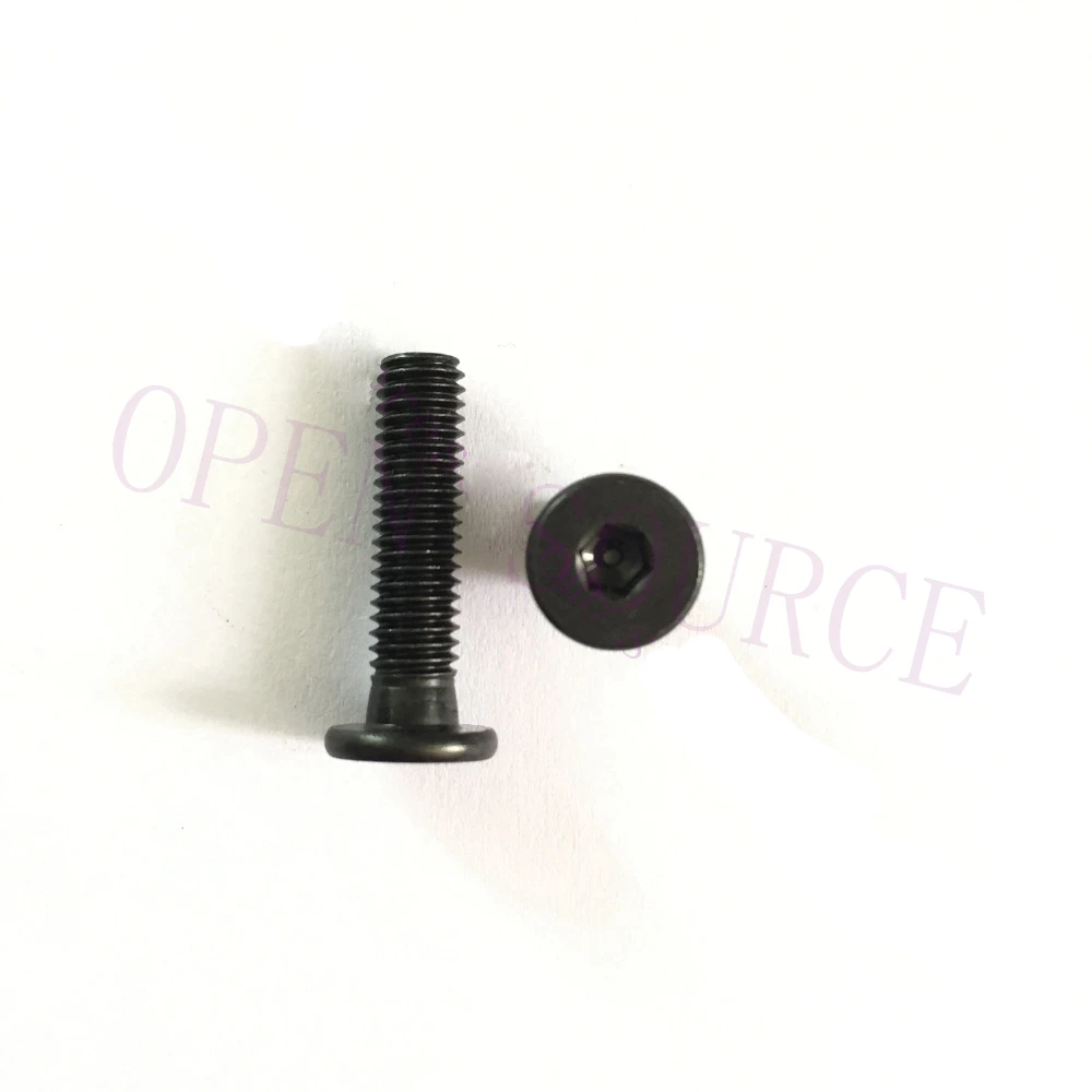25 шт. низкопрофильные винты M5 для 3D принтера CNC OX Openbuilds M5x8mm ~ 45mm|Детали и аксессуары