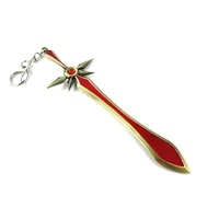 bsarai the radiant dawn valkyrie leona sword shield model key chainring