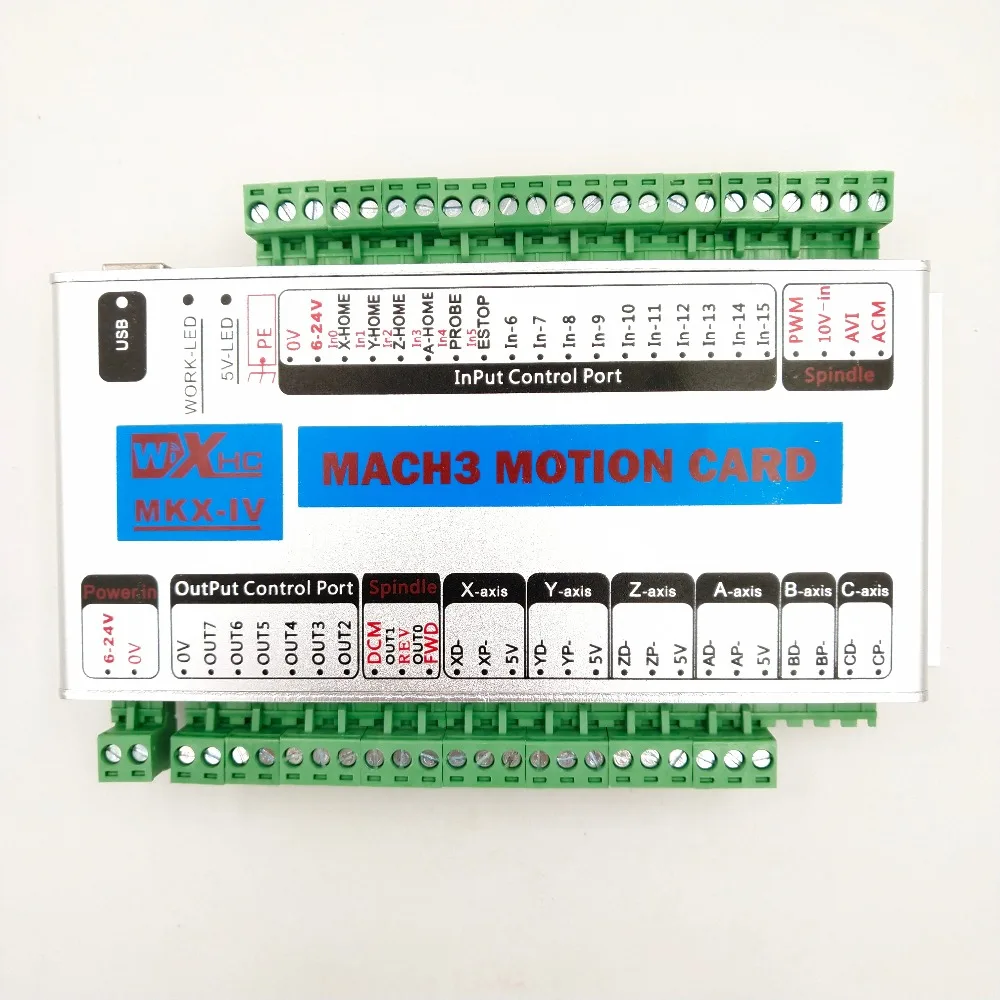 MACH3 motion card с USB для 4 трехосный контроллер ЧПУ | Инструменты