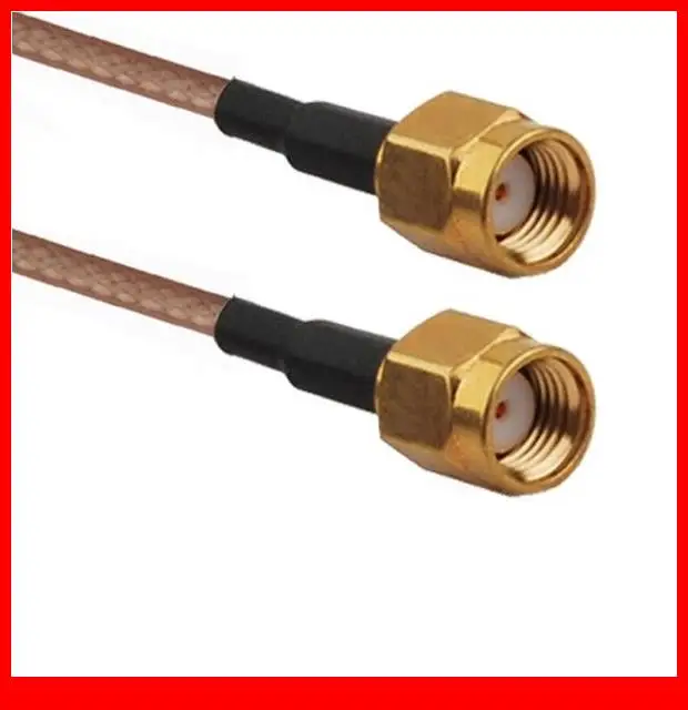 

10 шт. 20 см RF Pigtail RP-SMA розетка для подключения к RP-SMA вилка американского стандарта (контактный разъем) кабель RG316