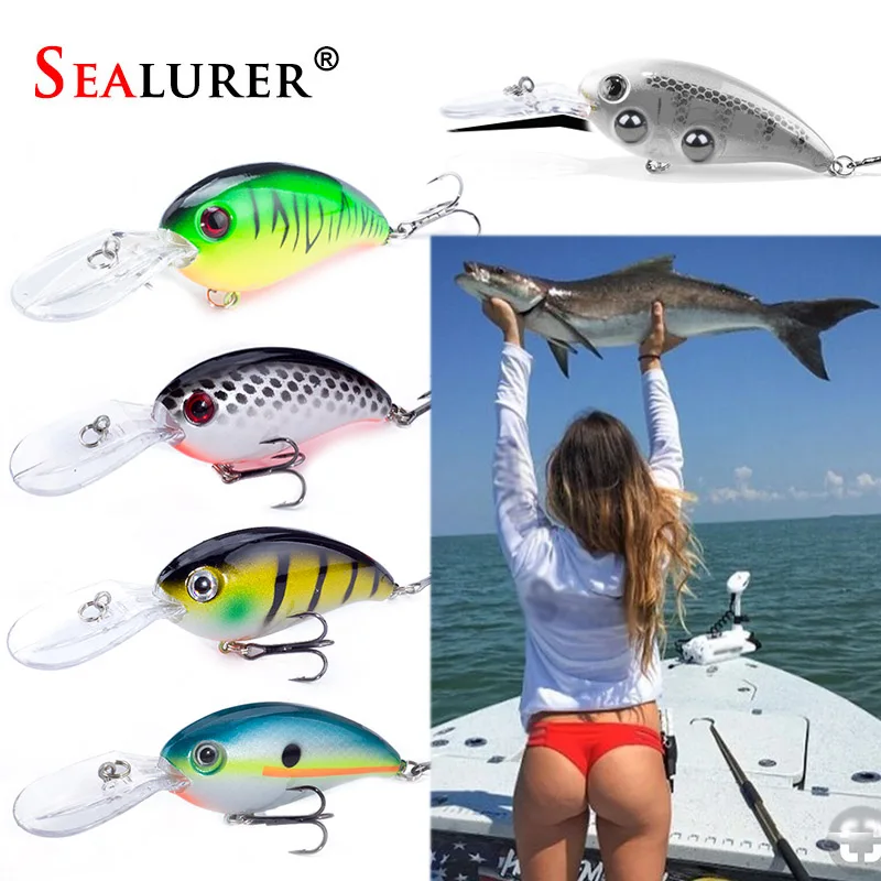 Sealurer Minnow 1 шт. 10 см 14 г большие рыболовные приманки Воблеры морская искусственная