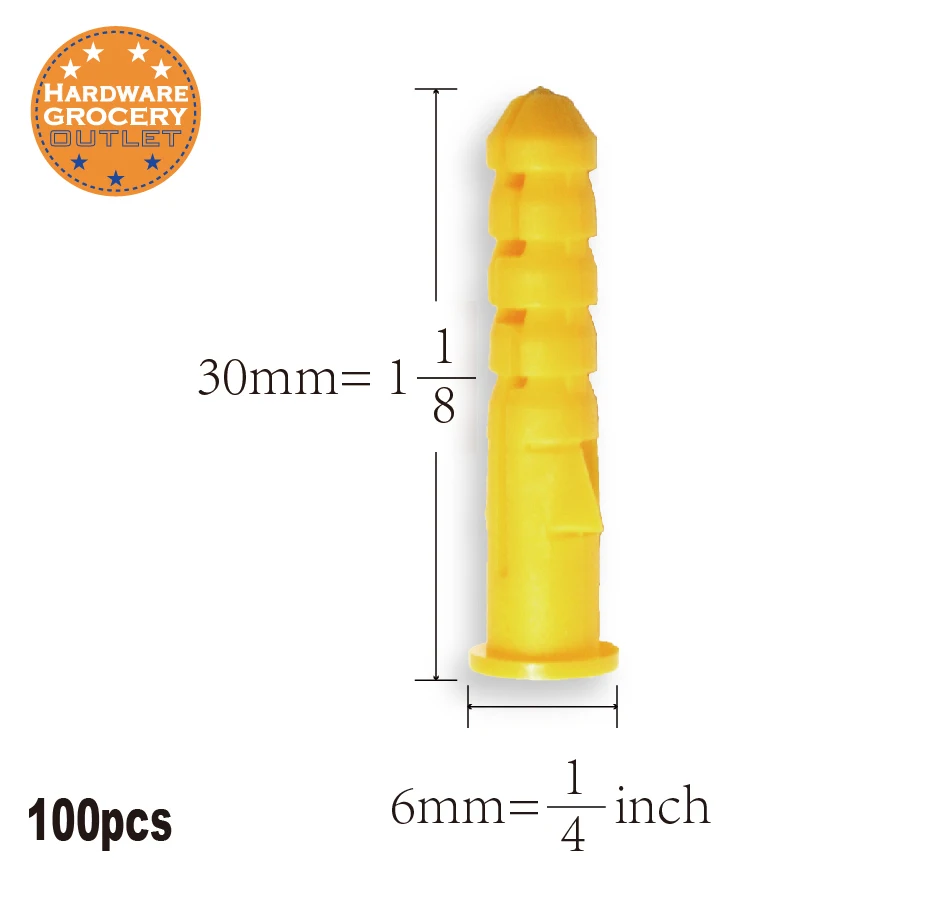 Ребристая пластиковая анкерная стена Расширительная Труба настенные заглушки