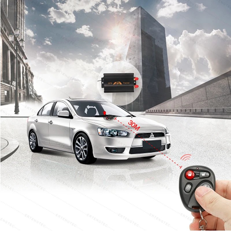 Автомобильный GPS-трекер COBAN TK103B GSM/GPRS/GPS устройство слежения с дистанционным