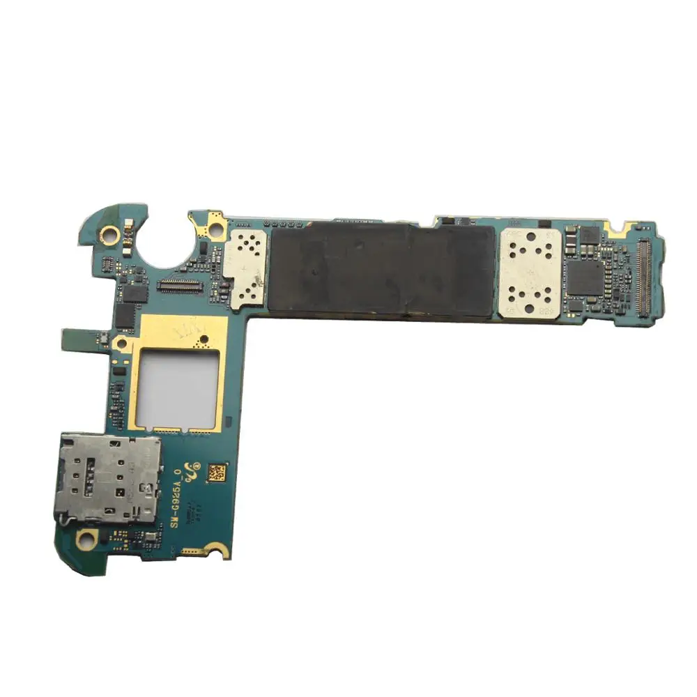 Основная материнская плата разблокирована для Samsung Galaxy S6 Edge G925A 128 ГБ|Платы