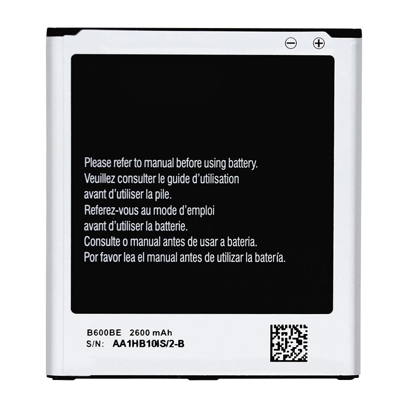 Фирменная Замена батареи B600BE(C) телефон Литий-ионные аккумуляторы для samsung GALAXY S4 I9500 I9502 GT-I9505 I9508 I959 I9515 2600mA