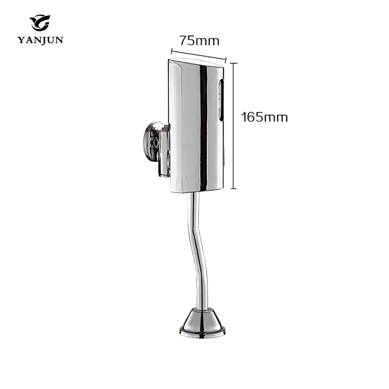 Yanjun АВТОМАТИЧЕСКИЙ ПИССУАР сливный клапан Инфракрасное настенное крепление