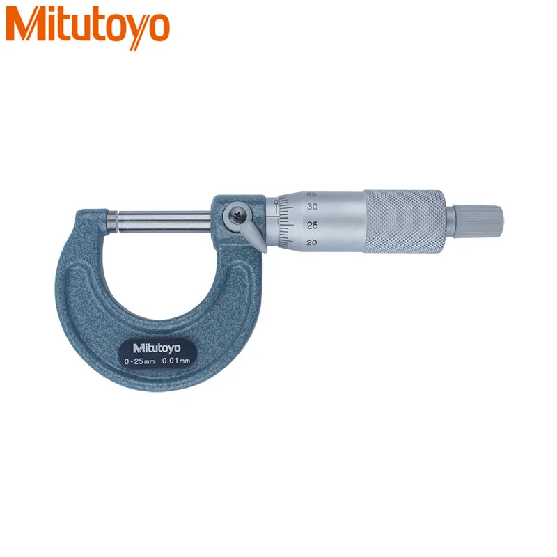 

Original Mitutoyo Outside Micrometer 0-25mm/0.01mm Micrometer Screw Gauge 103-137 Caliper Measure Tools Gauge Mitutoyo Tool