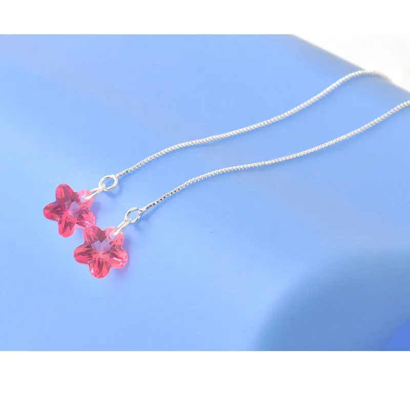 

Женские серьги из серебра 925 пробы, с фианитом