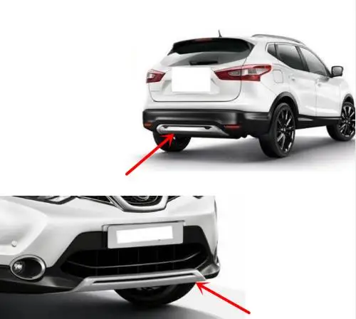 Высокое качество для Nissan Qashqai Dualis J11 2014 2017 передний и задний бампер