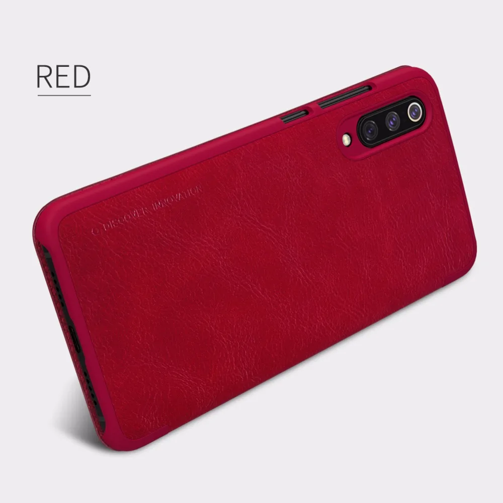 Для Xiao mi 9 mi 9 Explore ore Case NILLKIN Qin Бизнес Флип кожаный чехол для Xiao mi 9 mi 9 Explore ore слот для карт задняя крышка чехол для телефона