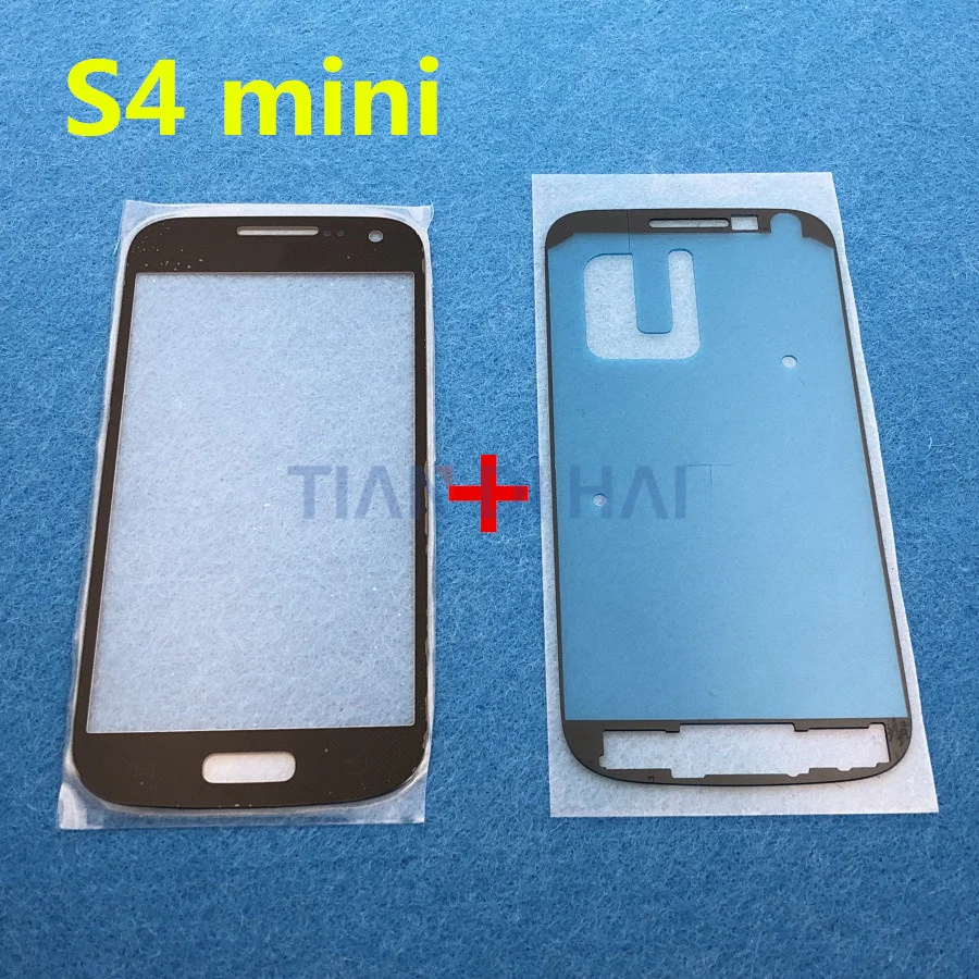 1 шт. S4mini передняя внешняя стеклянная линза экран для Samsung Galaxy S4 Mini i9190 i9192 i9195