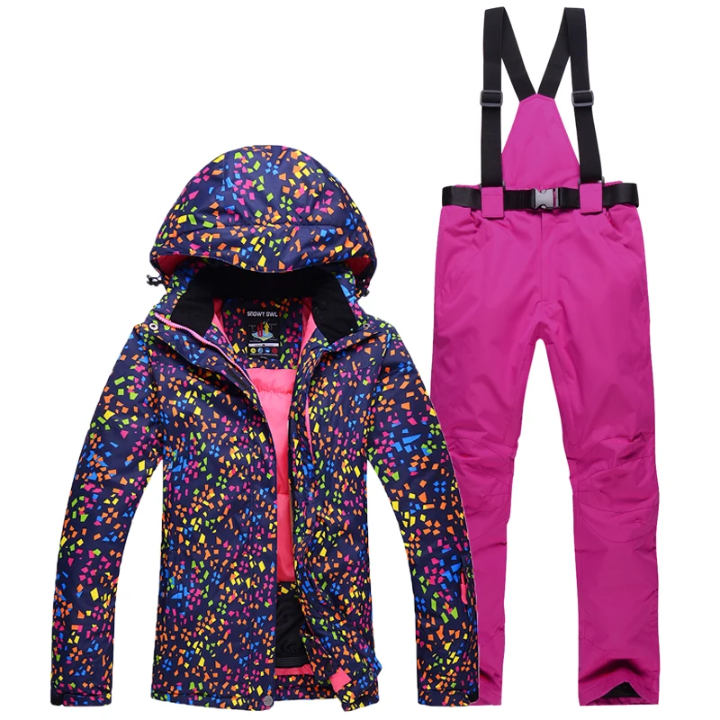 2017 лыжный костюм для женщин сноуборд куртка лыжная одежда лагерь езда Лыжный