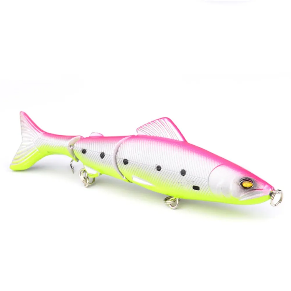 06 1 шт. приманка для рыбной ловли Minnow 130 мм 18,5 г Мульти шарнирные секции кренкбейт искусственная жесткая приманка басовый Троллинг Щука инструменты для ловли карпа - Цвет: 06
