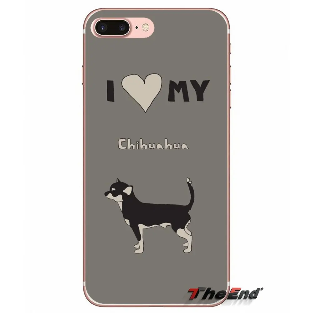 Чехол для телефона Huawei G7 G8 Ascend P7 P8 P9 Lite Honor 4C 5X 5C 6X Mate 7 8 9 Y3 Y5 Y6 II Pro I Love My Chihuahua Dog Pug|phone