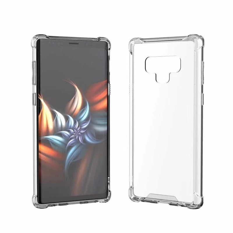Прозрачный чехол S10 для Samsung Plus S10e Note 10 9 ТПУ бампер рамка + Жесткий ПК акриловая