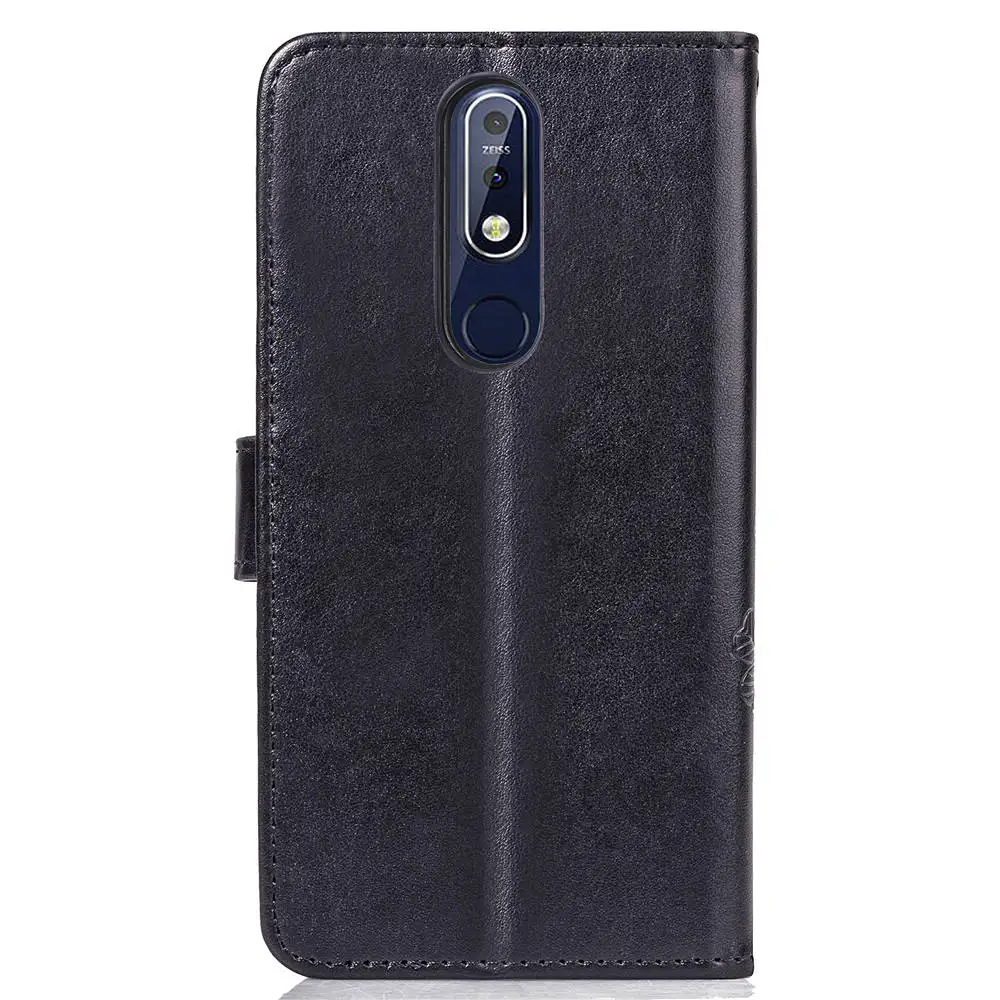 Чехол для телефона Nokia 7 Plus 1 откидная задняя крышка из искусственной кожи
