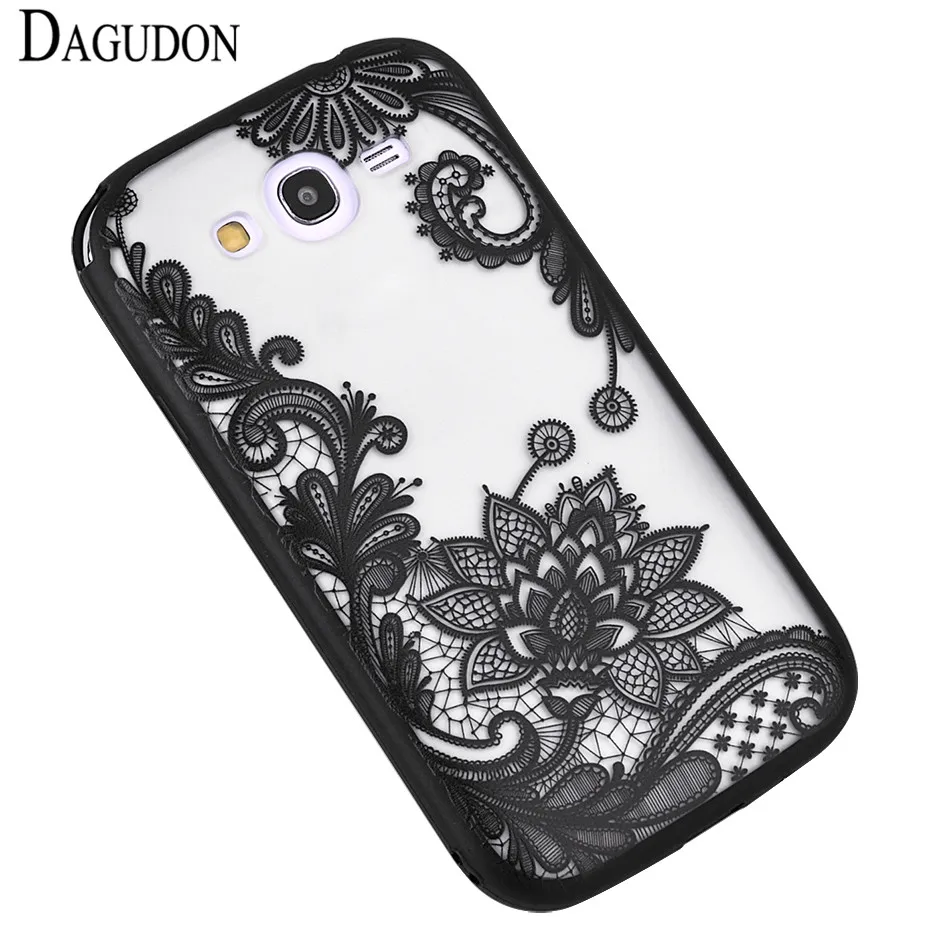 Dagudon цветок кружева чехол для samsung Galaxy Grand Neo Чехлы i9060 плюс i9060i полный край