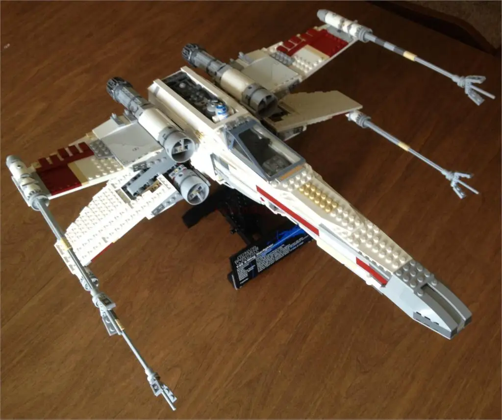 LP 05039 1586 шт. Звездные войны X wing Red Five модель космического истребителя строительный